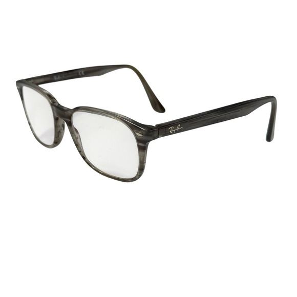 Ray Ban RB5375 8055 striped grey glasses frames - Picture 2 of 6